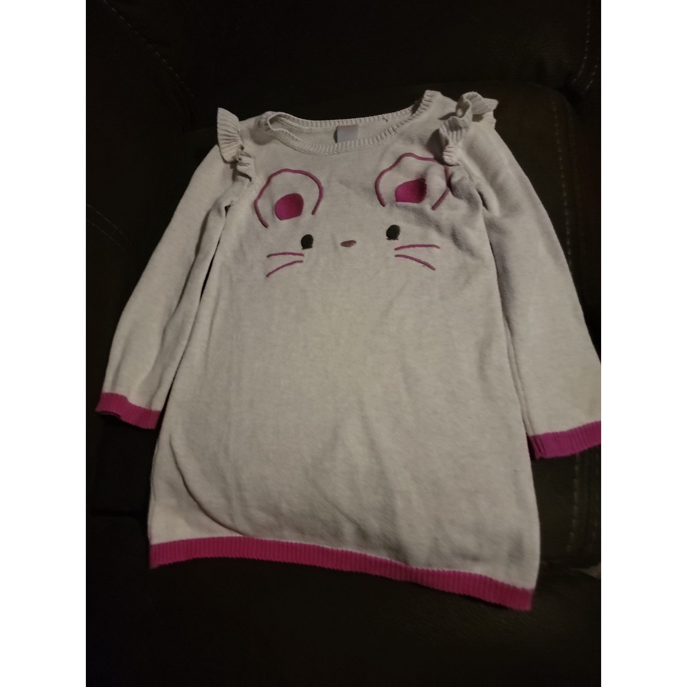 Gymboree woodland wonder mouse sweater dress size 4t